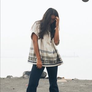 Faherty x B. Yellowtail Park City Poncho